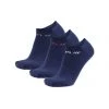 REPLAY Unisex Sneaker Socken, 3er Pack - Kurzsocken, Baumwolle, Logo, Einfarbig, Kurz Dunkelblau
