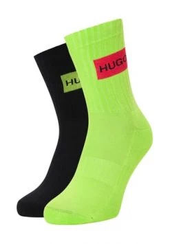 HUGO Kurzsocken, 2er-Pack, Für Herren 325 BRIGHT GREEN